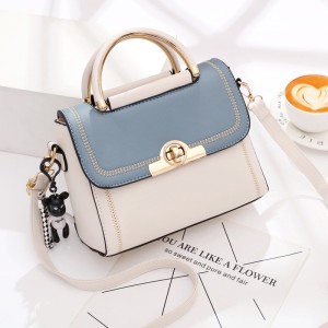 2024 Autumn New Fashionable Embroidered Lace Handbag Trendy Color blocked Single Shoulder Crossbody Bag Hair Collection