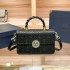 Self owned brand women's bag new high-end embossed handbag fashionable and versatile light luxury small square bag single shoulder crossbody bag