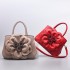 Women's Bag 2024 New European and American Simple and Elegant Women's Handbag Fashion Rose Large Capacity Single Shoulder Crossbody Bag