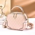 【 NEW 】 2024 Summer New Simple and Fashionable plaid Women's Small Square Bag Fashion Handheld Single Shoulder Crossbody Bag