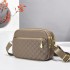 Canvas bag for women 2024 new Oxford cloth shoulder crossbody bag lightweight and versatile middle-aged mother bag nylon women's bag