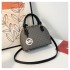 Cross border M shell bag K2024 new shoulder bag, women's fashionable texture letter old flower crossbody bag, niche design