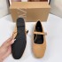 ZA New Product 2024 Autumn French European and American Style Flat Bottom Strap Thin Strap Double Buckle Thick Bottom Casual Shoes Sandals for Women