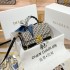 2025 cross-border new high-end DIAOLUN embossed niche bee single shoulder fashionable crossbody carrying small square bag