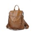 Soft leather backpack lightweight women's outdoor backpack Korean version new large capacity sheepskin casual waterproof travel bag