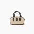 A niche bowling bag for women in the summer of 2024, a new canvas lightweight luxury fashion handbag with a small shoulder and crossbody pillow bag