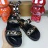 ZA2024 summer new one-piece sandals with round toe and thick bottom metal buckle decoration, versatile sandals for women's outdoor wear