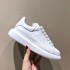 McQueen Guangdong Little White Shoes Made of Genuine Leather 2023 New Women's Shoes, Popular in Autumn and Winter, Versatile, Thick Bottom, Inner Height Increase McQueen Board Shoes