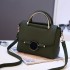 Women's bag 2024 autumn new fashionable buckle hand-held small bag Korean version sweet shoulder crossbody bag, one piece dropshipping