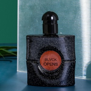 Live broadcast of popular black acridine women's perfume, lasting fragrance, student brand Pingti black opium perfume, 50ML