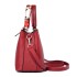 Mother's Day Gift: Mother's Bag, Red Bridal Wedding Bag, 2024 New Style, Simple and Elegant Handbag, Soft Leather Trendy