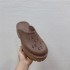 G Home Baotou Cave Shoes Thick soled Women's Slippers for Outdoor Wear 2022 Summer Beach Shoes Women's Sponge Cake Bottom Shoes Trawl Red Style