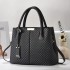 2024 New European and American Foreign Trade Women's Bag Lychee Pattern Fashion Women's Handbag Single Shoulder Diagonal Cross Bag Hair Collection