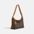 Light luxury vintage flower tote bag for women 2024 new fashionable and versatile large capacity commuting single shoulder crossbody tote bag