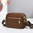 Canvas bag for women 2024 new Oxford cloth shoulder crossbody bag lightweight and versatile middle-aged mother bag nylon women's bag