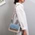 Valentine's Day gift small bag for women 2024 summer new fashion shoulder bag niche wide shoulder strap crossbody bag hair replacement