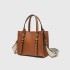 Za's new cross-border handbag brown yellow mini handbag autumn work commuting leisure versatile shoulder bag