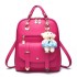 Shoulder Bag 2024 New Fashion Trendy Women's Backpack Spring/Summer New Student Fashion Casual Bear Backpack