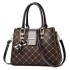 2024 New Fashionable Printed Women's Handbag with Large Capacity Color blocked Single Shoulder Cross Shoulder Bag Trend