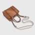 Za's new cross-border handbag brown yellow mini handbag autumn work commuting leisure versatile shoulder bag