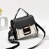 Bag for Women 2024 Summer New Style Trendy Fashion Single Shoulder Handheld Crossbody Dual Use Summer Small Square Bag One Piece Hair Replacement