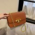 TB Cross border Women's Bag New 2023 Fashion Small Square Bag Tofu Bag Temperament Single Shoulder Bag Ins Premium Cross body Bag