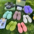 G Home Cave Shoes 2023 Spring/Summer New Collection: Thick Sponge Cake Bottom, Increased Headcover, Hollow Out Breathable Slippers for Women