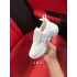 Water diamond buckle casual sneakers breathable white sponge cake single shoes thick sole white shoes women's shoes RV water diamond square buckle sports shoes