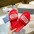 2022 Summer New B Home Paris Slippers for Women, Outdoor Wear, Indoor One Word Slippers, Alphabet Luminous Couple Beach Shoes