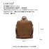 2025 New Trendy Fashion Matte Large Capacity Commuter Backpack Handbag Travel University Backpack Cross border