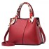 Mother's Day Gift: Mother's Bag, Red Bridal Wedding Bag, 2024 New Style, Simple and Elegant Handbag, Soft Leather Trendy