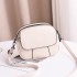 Strength Factory 2024 New Summer Simple Women's Small Round Bag Korean Version Student Mobile One Shoulder Cross Shoulder Bag Trend