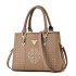 Cross border Women's Bag 2024 New Fashionable Texture Large Capacity Handbag Exquisite Embroidery Shoulder Bag