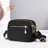 Canvas bag for women 2024 new Oxford cloth shoulder crossbody bag lightweight and versatile middle-aged mother bag nylon women's bag