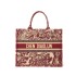 New high-end fashion light luxury tote bag zoo embroidery commuting bag large capacity versatile shopping handbag