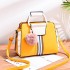 2024 New Fashionable European and American Bag for Women, Same Style Color Contrast Foreign Trade Large Capacity Women's Bag, Single Shoulder Bag Trend