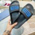 2022 Summer New B Home Paris Slippers for Women, Outdoor Wear, Indoor One Word Slippers, Alphabet Luminous Couple Beach Shoes