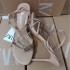 ZA women's shoes 2024 summer with rhinestone decoration, clip on high heels, slim heels, back strap sandals for women