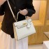 Cross border new large capacity Kelly bag for women 2024 commuting fashion versatile trend crossbody single shoulder handbag