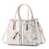 [Shichen Women's Bag] Personalized Printed Middle aged Mom Bag Large Capacity Handbag 2024 New Fashion Shoulder Bag