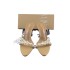 ZA2024 Summer New Product: Pointed Pearl Fine Heels, Women's Fashion Style, Transparent Rear Open toed Sandals for Women