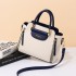 【 High elasticity foldable 】 Women's 2024 new fashionable contrasting color handbag with large capacity single shoulder crossbody bag trend