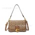 Pop bag 2023 new armpit bag jacquard shoulder crossbody bag flip cover fashionable retro versatile women's bag cross-border