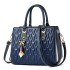 【 Foreign Trade Women's Bag 】 Soft embossed handbag, simple crossbody bag, women's PU shoulder bag, large capacity shoulder bag, trendy