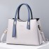 Women's bag fashion light luxury mom bag 2024 new PU simple and atmospheric women's hand-held shoulder bag