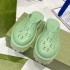 G Home Cave Shoes 2023 Spring/Summer New Collection: Thick Sponge Cake Bottom, Increased Headcover, Hollow Out Breathable Slippers for Women