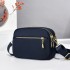 Canvas bag for women 2024 new Oxford cloth shoulder crossbody bag lightweight and versatile middle-aged mother bag nylon women's bag