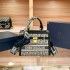 Hong Kong brand D's large capacity tote bag women's new fashionable and versatile one shoulder diagonal cross women's handbag