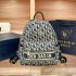 This year's new women's lightweight travel canvas embroidered high-end vintage backpack with large capacity bag for women