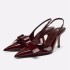 ZA High Heels 2024 Spring/Summer New Fashionable Versatile Women's Shoes Daily Casual Bow Pointed French Single Shoes Women